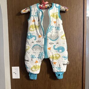 Mosebears 6-18month 2.5 tog Quilted Winter Sleepsack Walkable Wearable Zip up